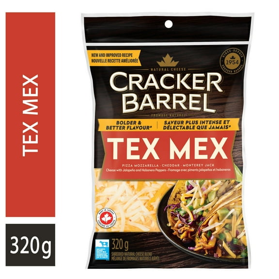 Cracker Barrel Fromage râpé Tex Mex