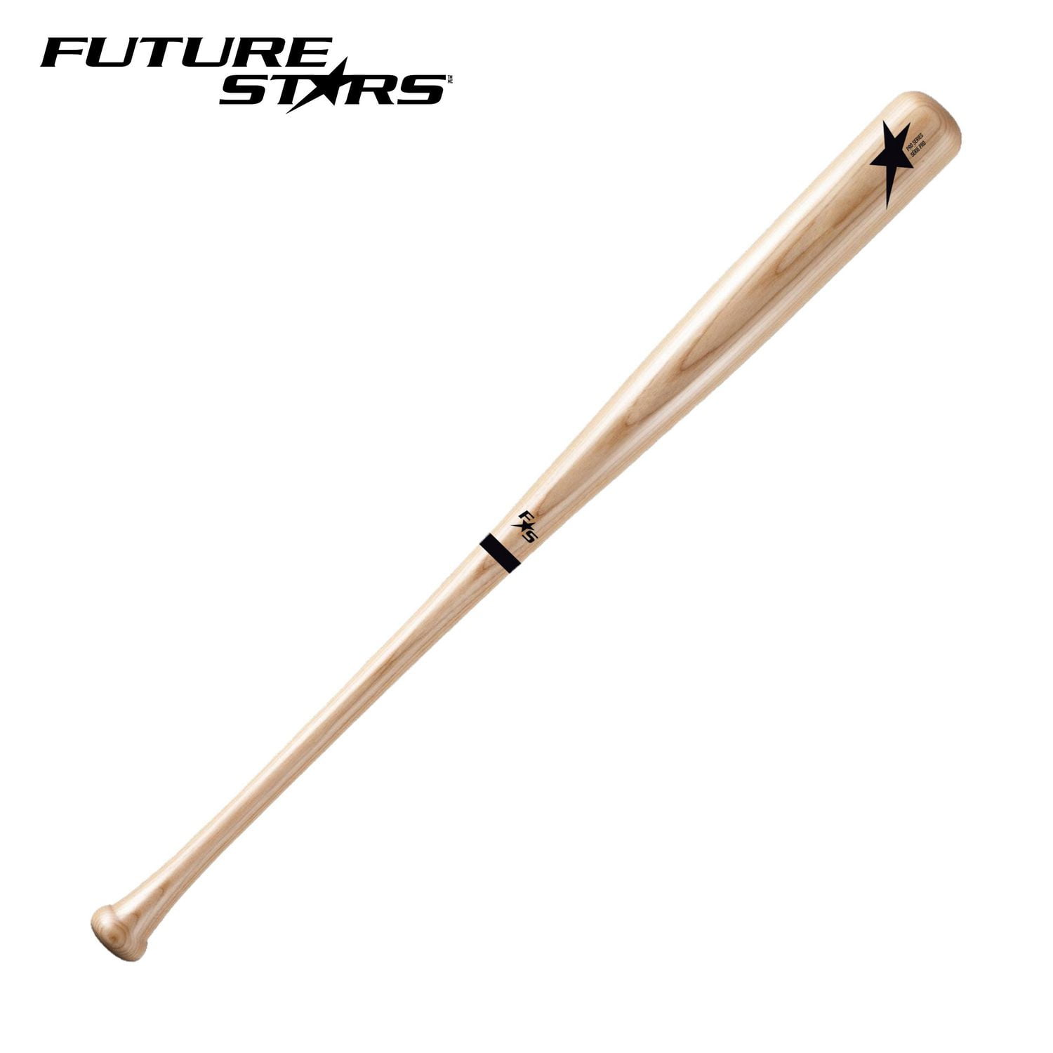 FS 32 Adult Pro-Style Wood Baseball Bat - Natural Wood Grain 