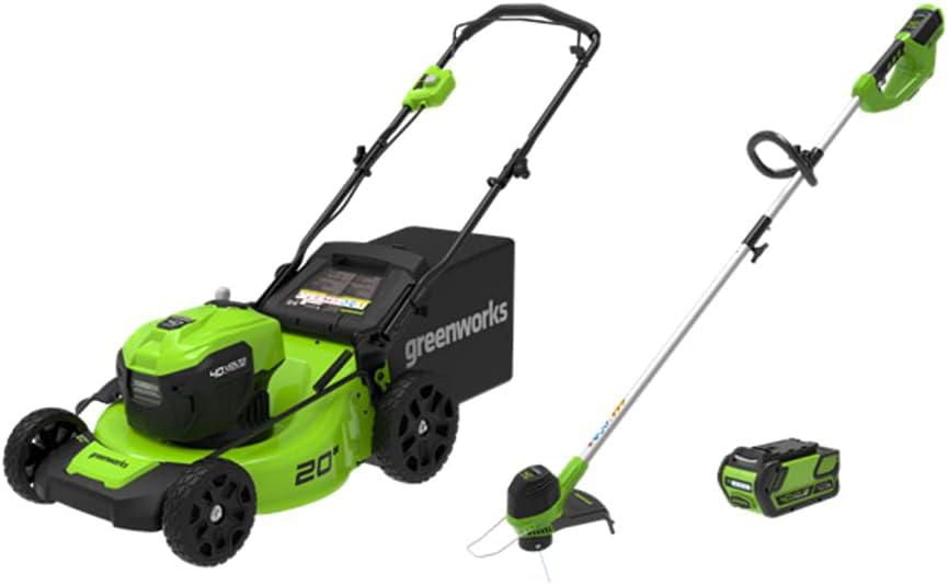 Walmart greenworks mower best sale