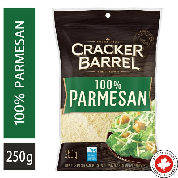Cracker Barrel Parmesan Shredded Cheese