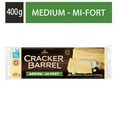 thumbnail image 1 of Cracker Barrel Cheddar White Medium Cheese, 1 of 10