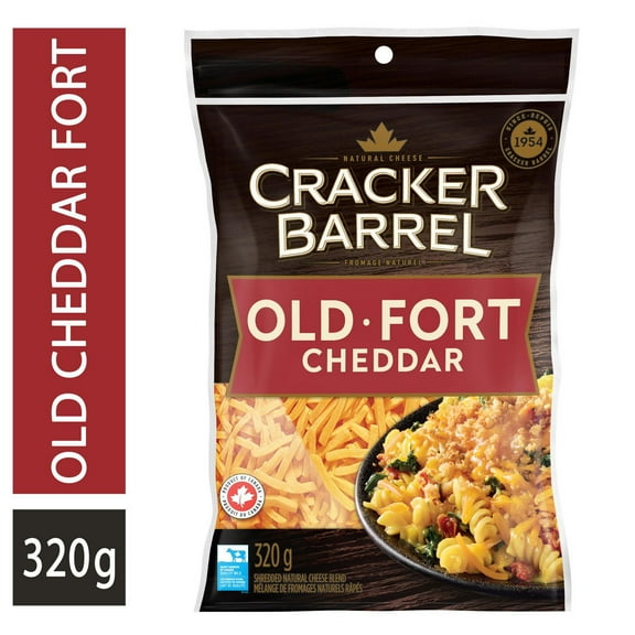Cracker Barrel Fromage Râpé Cheddar Fort