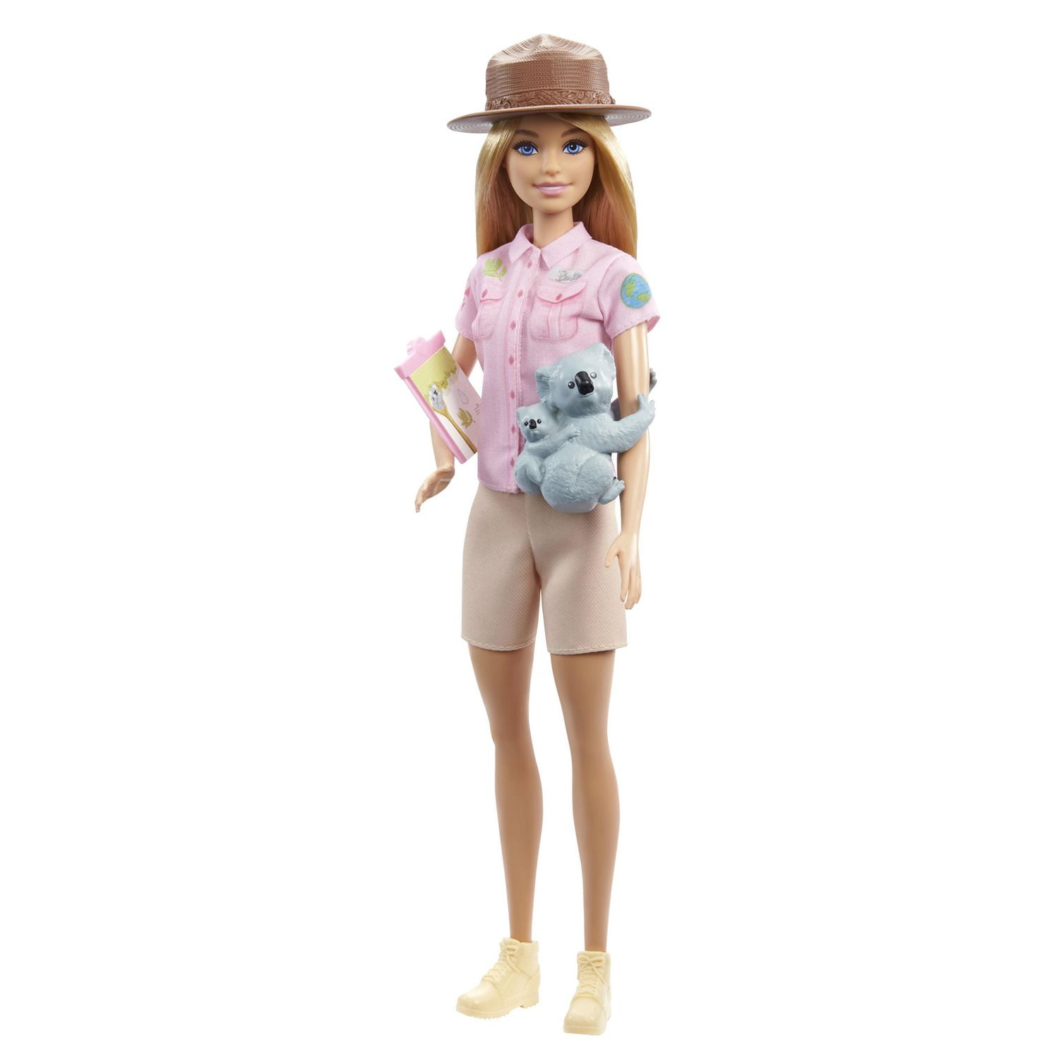 Barbie Hoodie & Leggings Girls Kids Doll Jumper Black Grey Clothes