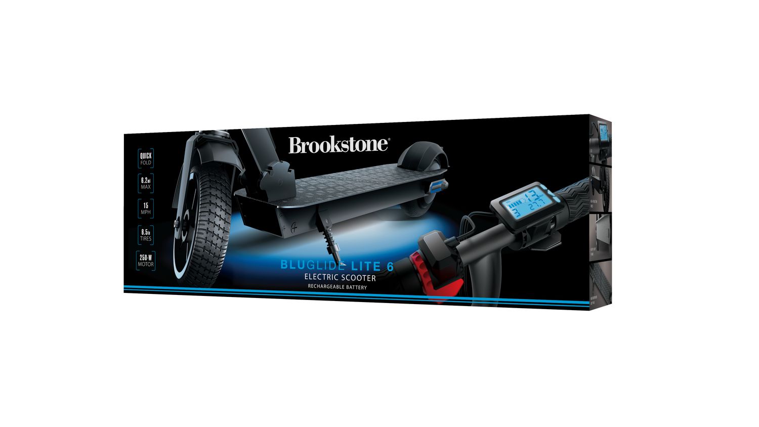 Brookstone BLU GLIDE Commuter Electric eScooter Walmart.ca