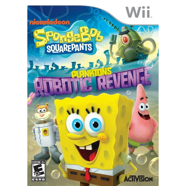 Bob l'éponge - Spongebob Squarepants: Plankton's Robotic Revenge Wii