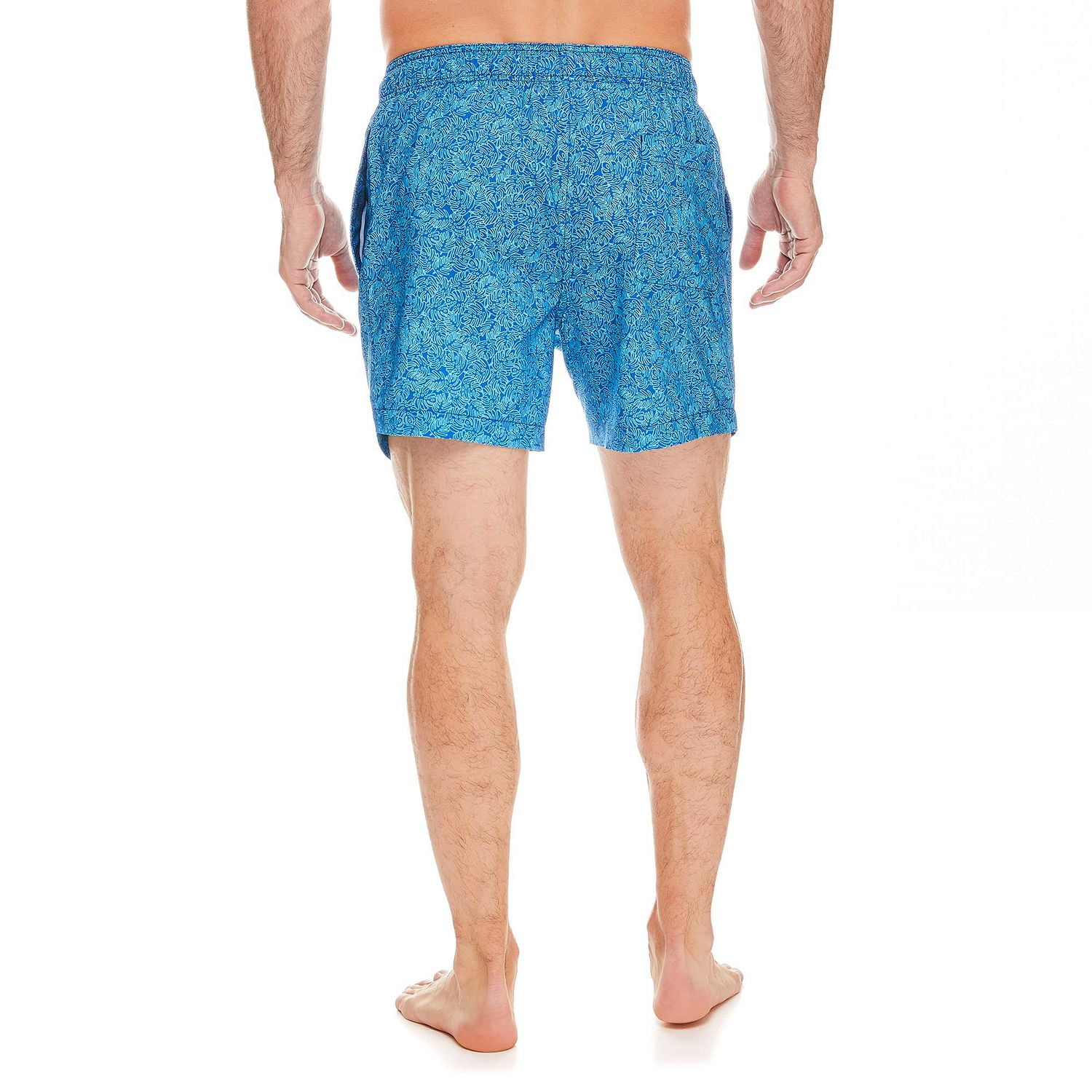 Short de volley 16 po avec palmiers à l’allure d’empreintes digitales Speedo pour hommes