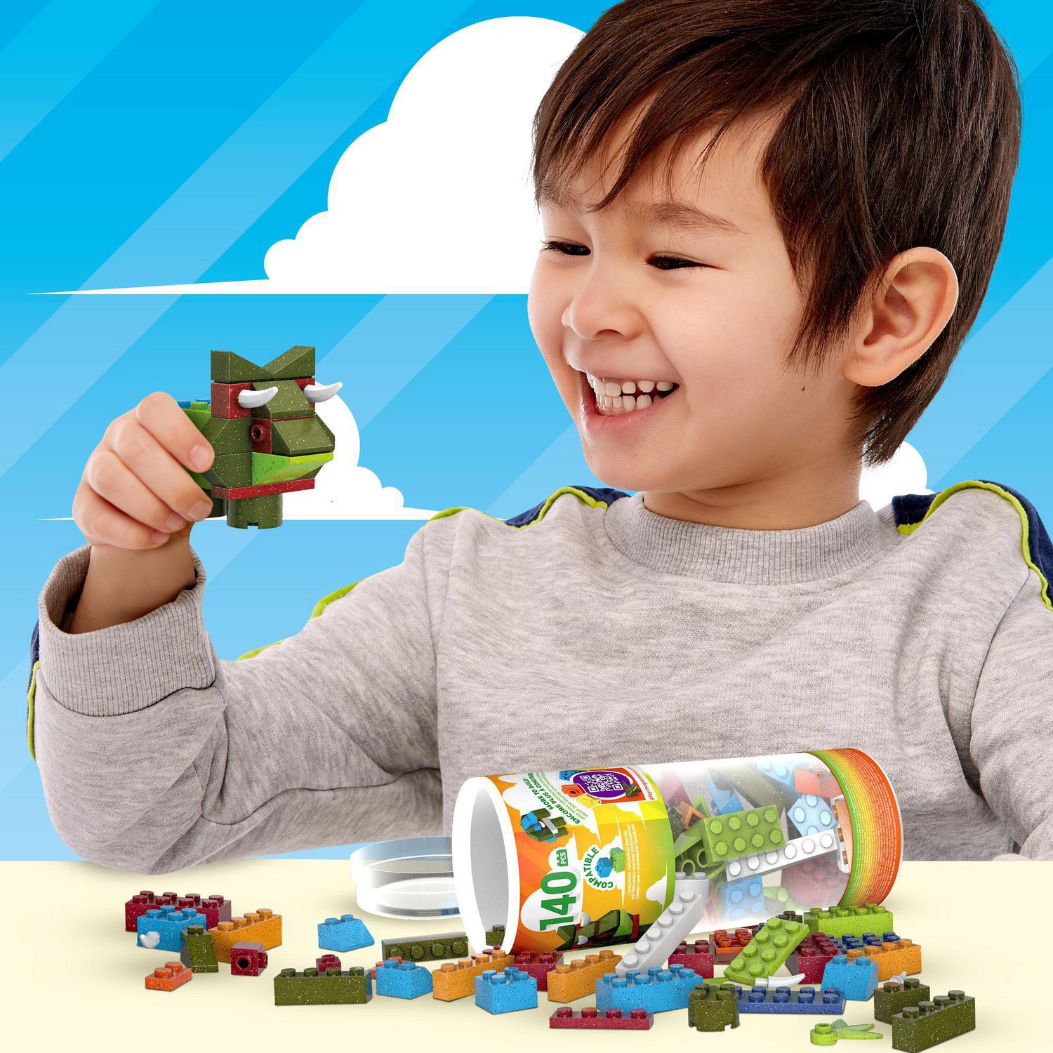 Mega bloks store 140 piece tub