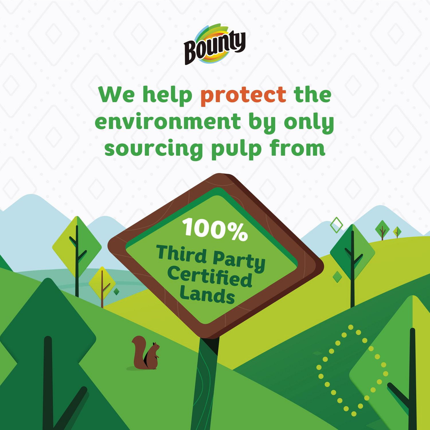 Bounty Paper Napkins, White, 200CT