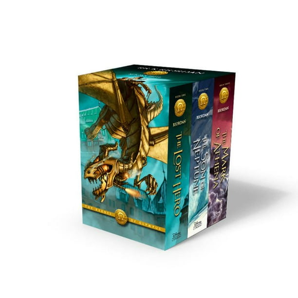 The Heroes of Olympus Paperback 3-Book Boxed Set