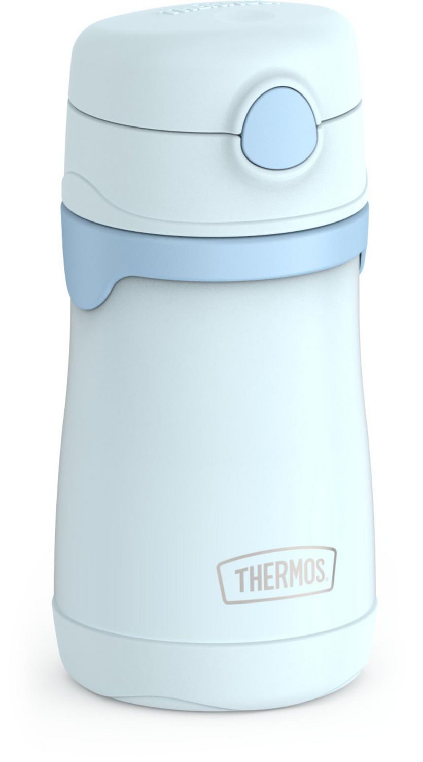  Baby thermos with straw 355 ml flowers - Stainless steel  vacuum insulated bottle - THERMOS - 24.00 € - outdoorové oblečení a  vybavení shop