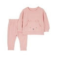 thumbnail image 1 of Carter's Child of Mine Baby Girls' 2 Piece Set Pink Bear, 1 of 3