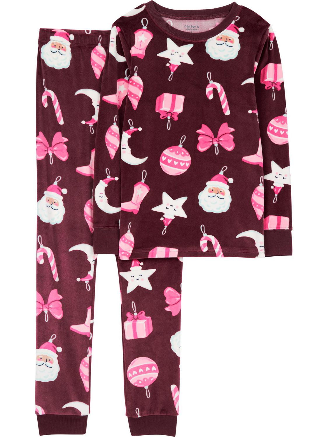 Carter's Child of Mine Kid Girls' 2 Piece Pink Ornaments