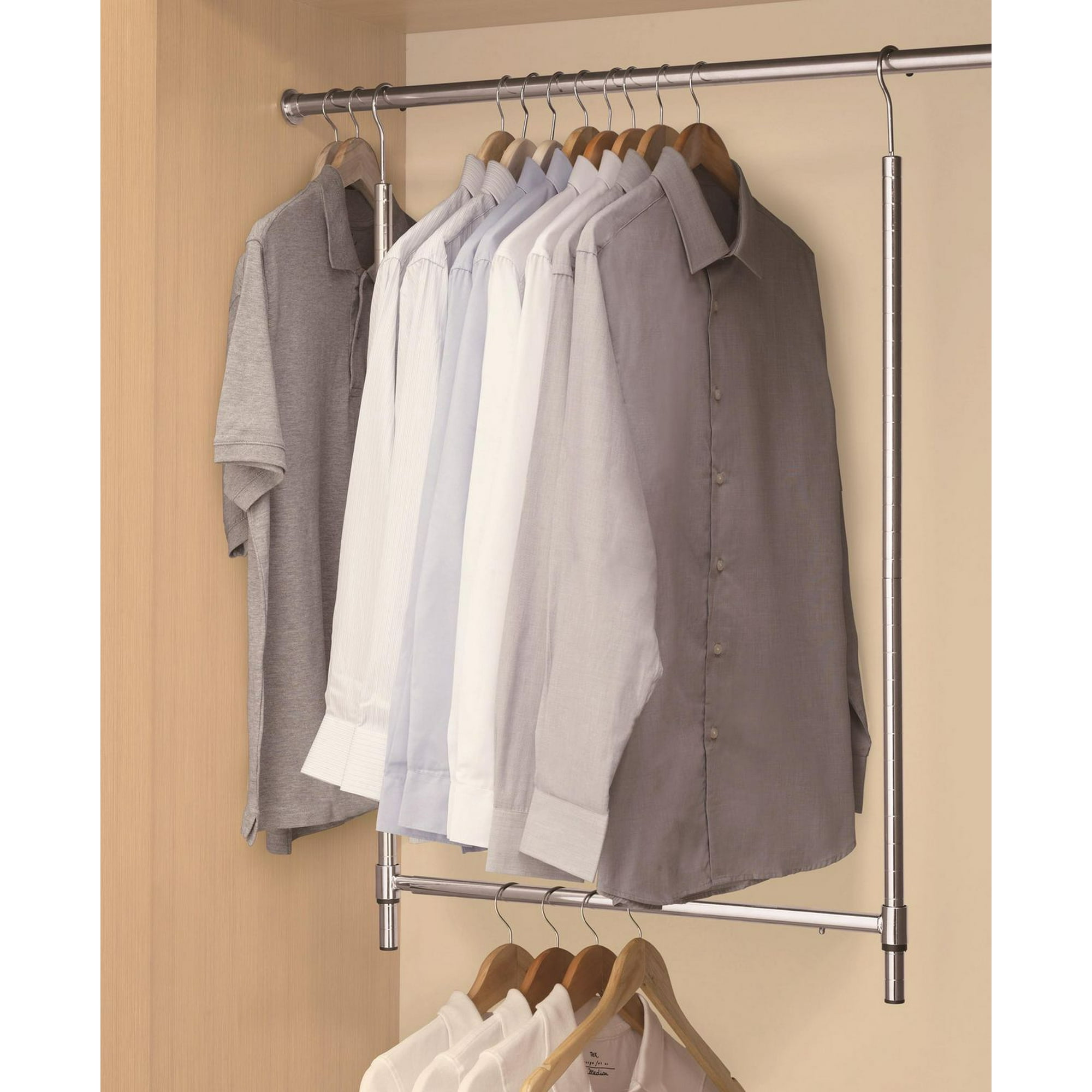 Silver 24 Inches Adjustable Sleek Modern Aluminium Rust Proof Hanger For  Garments at Best Price in Aligarh