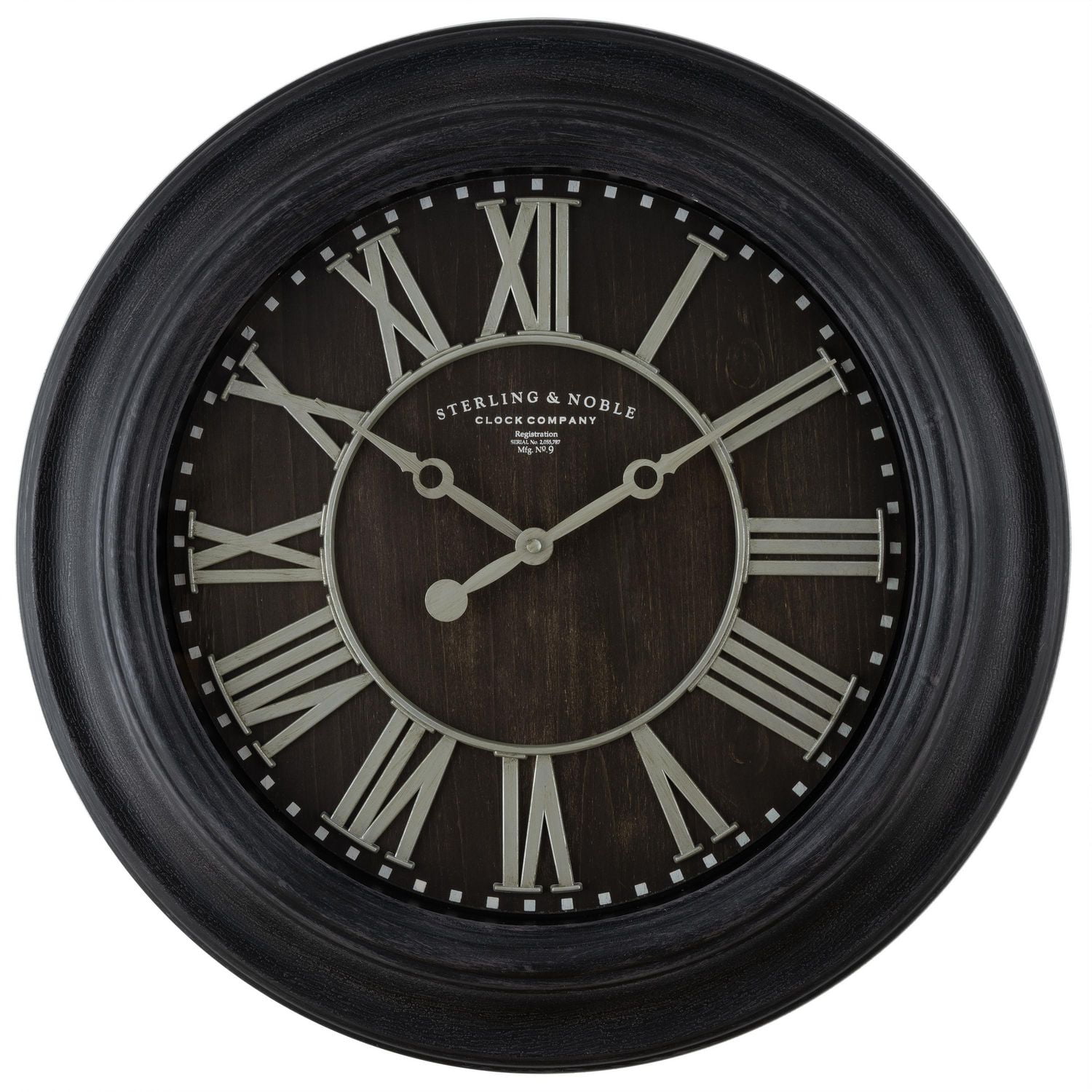 HOMETRENDS 20'' RAISED NUMBERS WALL CLOCK Walmart Canada