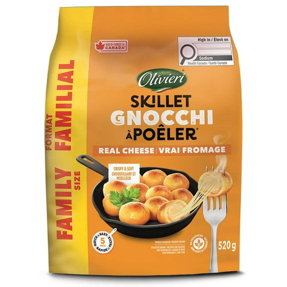 Olivieri Real Cheese Filled Skillet Gnocchi 520g