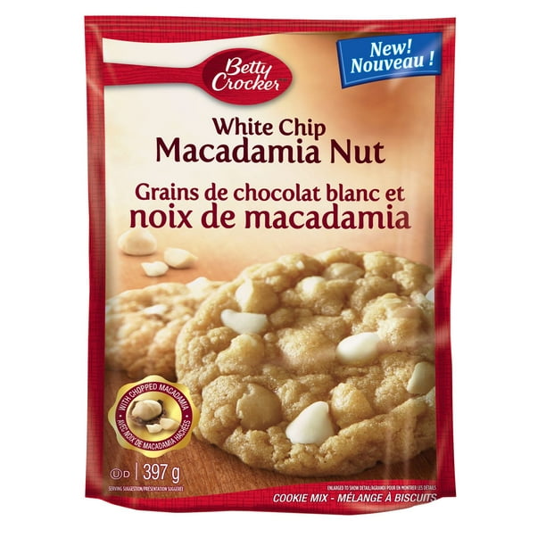 Mélange à biscuits de Betty Crocker aux grains de chocolat blanc et noix de macadamia