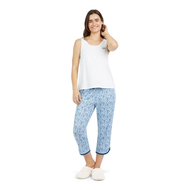 Ensemble Pyjama Court Femme Été - 2 Pièces Doux Avec Poches, Style Confortable