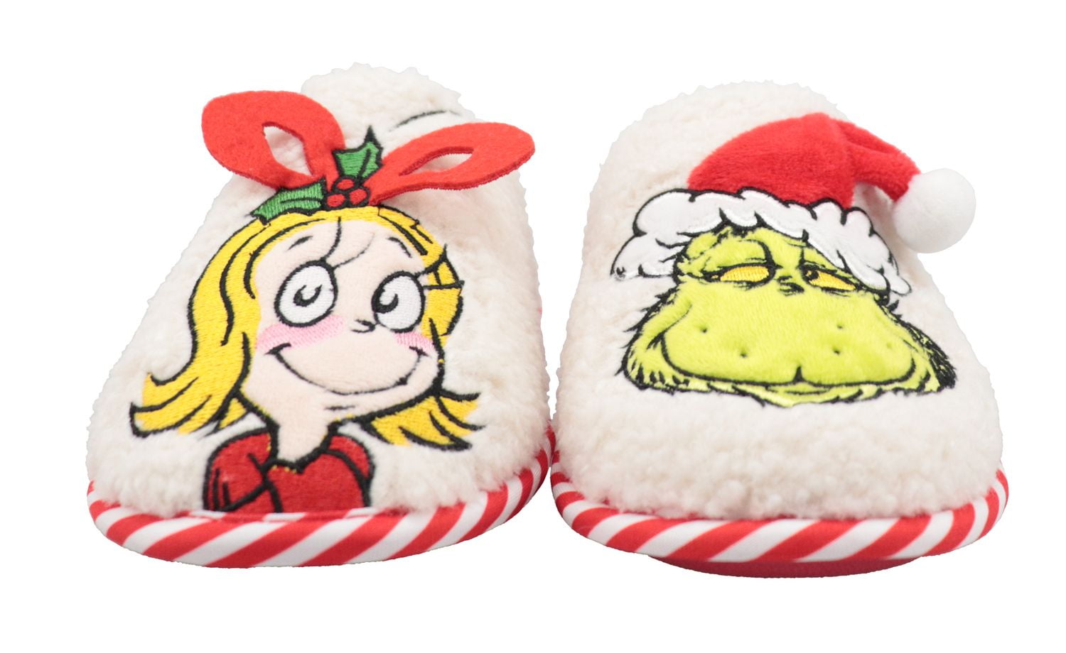GRINCH SLIPPERS, Available in Sizes:7/8, 9/10, 11/12, 13/1, 2/3