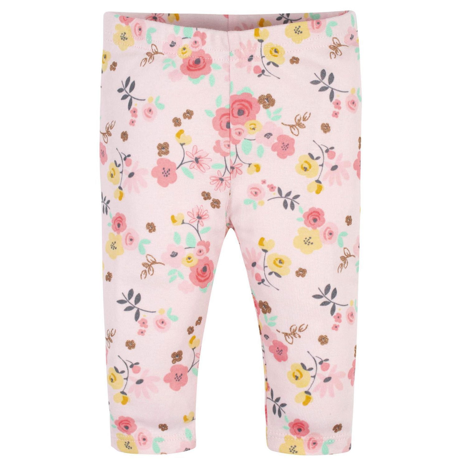 Gerber® Petites filles Lot de 2 pantalons à fleurs - Rose