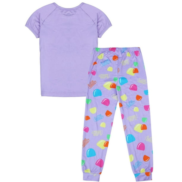 Justice Girls' Velour Fleece Pajamas 2-Piece Set