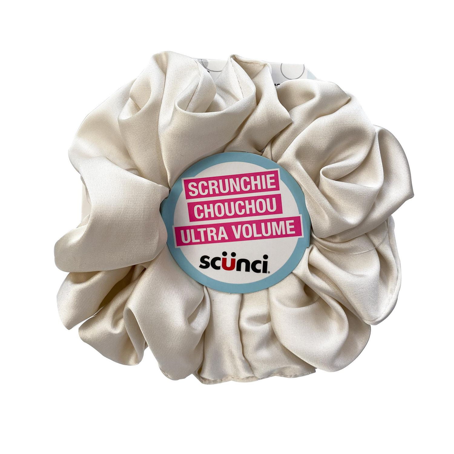 Scunci Oversized Cream Scrunchie Walmart Canada
