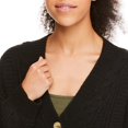 thumbnail image 4 of No Boundaries Women's Oversized Cardigan, 4 of 6
