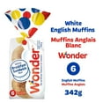 thumbnail image 1 of Wonder White English Muffins, 1 of 5