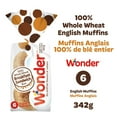 thumbnail image 1 of Wonder Whole Wheat English Muffins, 1 of 5