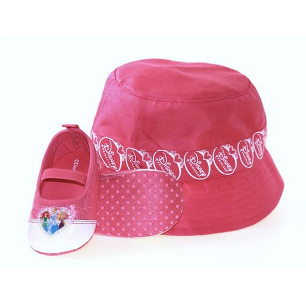 Infant Crib Shoe with Hat - Princess