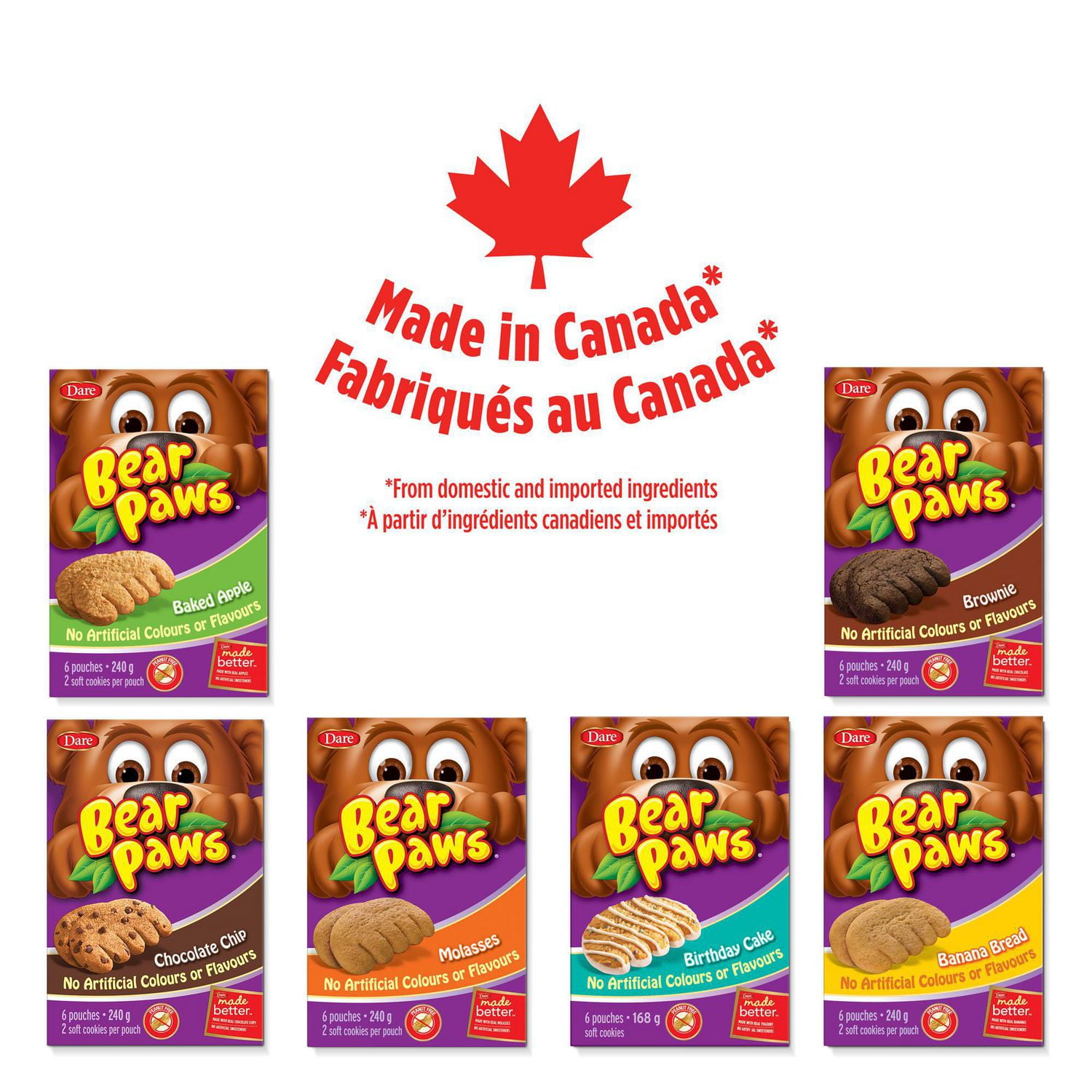 Biscuits Tendres Gateau D Anniversaire Dare De Pattes D Ours Walmart Canada