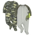 thumbnail image 1 of Gerber® Petits garçons Ensemble de 2 Sleep 'n Play (repos et jeu) - vert, 1 of 6