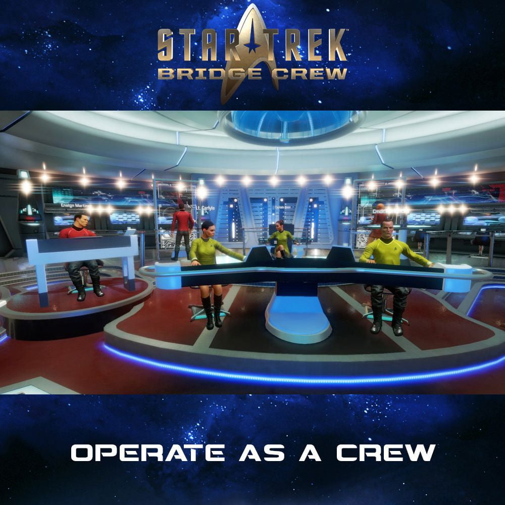 Star trek bridge on sale crew psvr