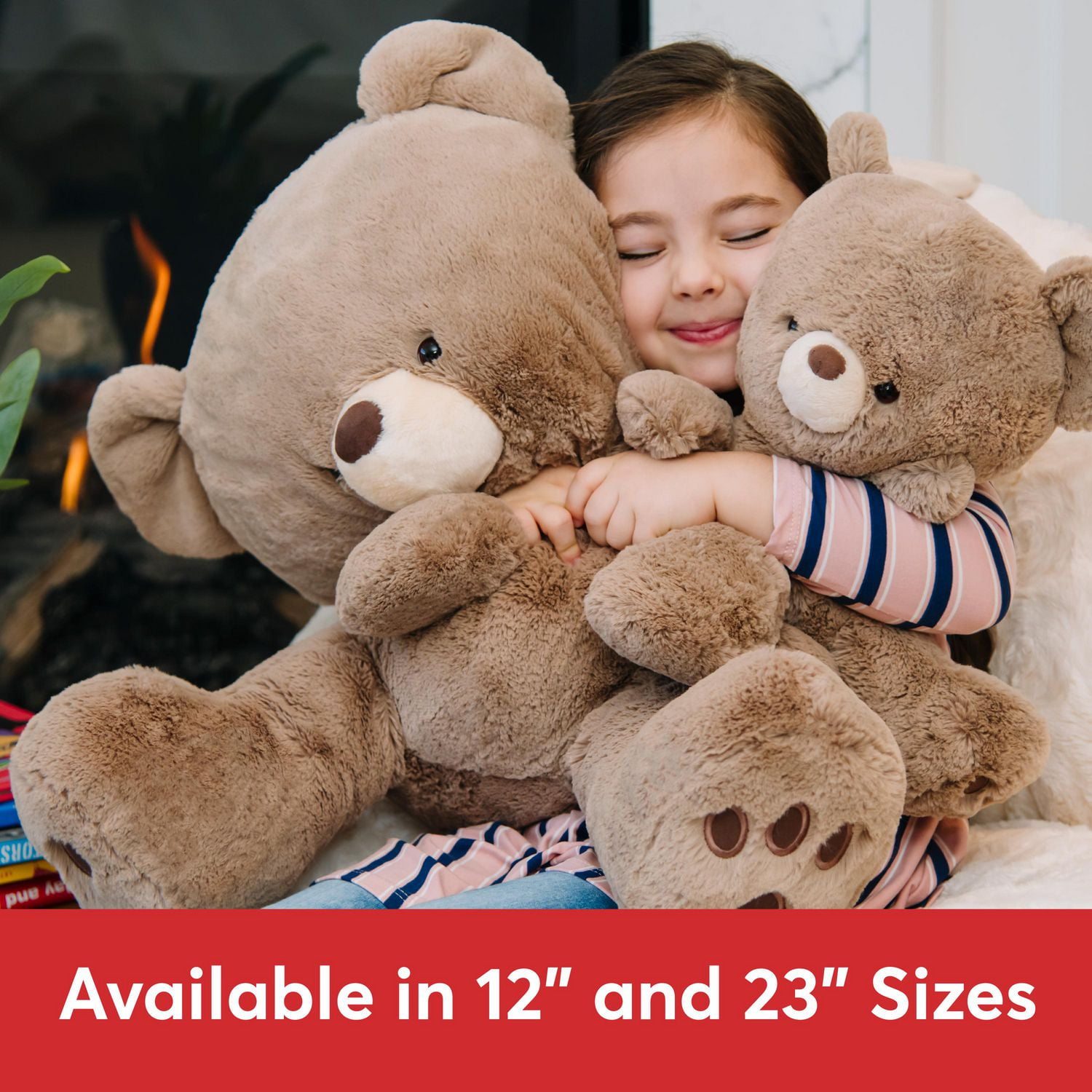 GUND Kai Teddy Bear Premium Plush Toy Stuffed Animal for Ages 1 Up Taupe Light Brown 23