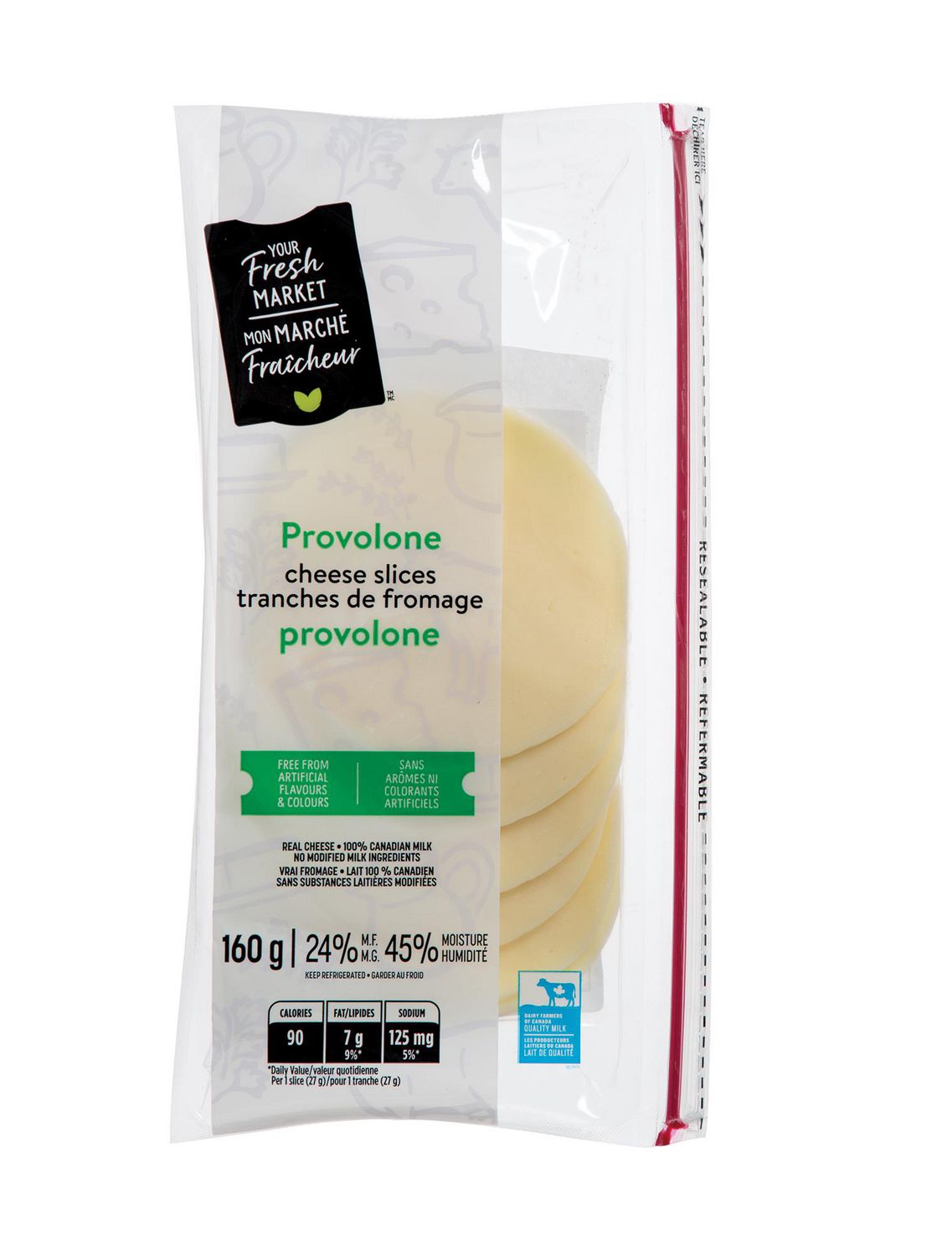 Your Fresh Market Provolone Cheese Slices
