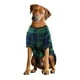 Way to Celebrate Vêtements pour chiens : Pyjama en molleton pour chiens, carreaux bleu et vert avec une sérigraphie flocon de neige, taille XS-XL – image 4 sur 8