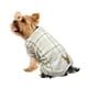 Way to Celebrate Vêtements pour chiens: Pyjama en molleton pour chiens, carreaux ivoire avec une sérigraphie scintillante de renne, taille XS-XL – image 1 sur 8