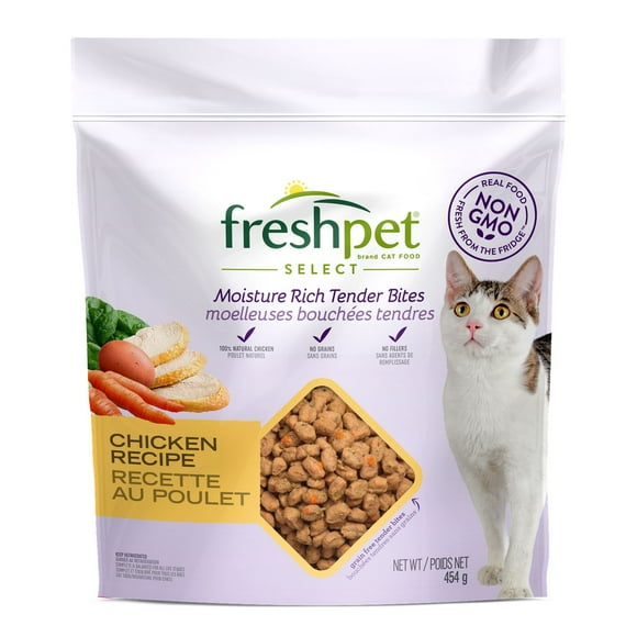 Freshpet Select Roasted Meals Tender Chicken Recipe Cat Food