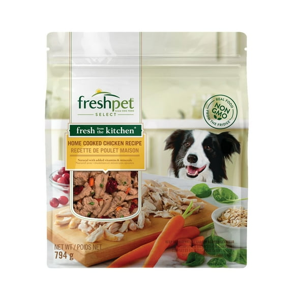 Freshpet Fresh From The Kitchen Home Cooked Chicken Recipe, 794GR