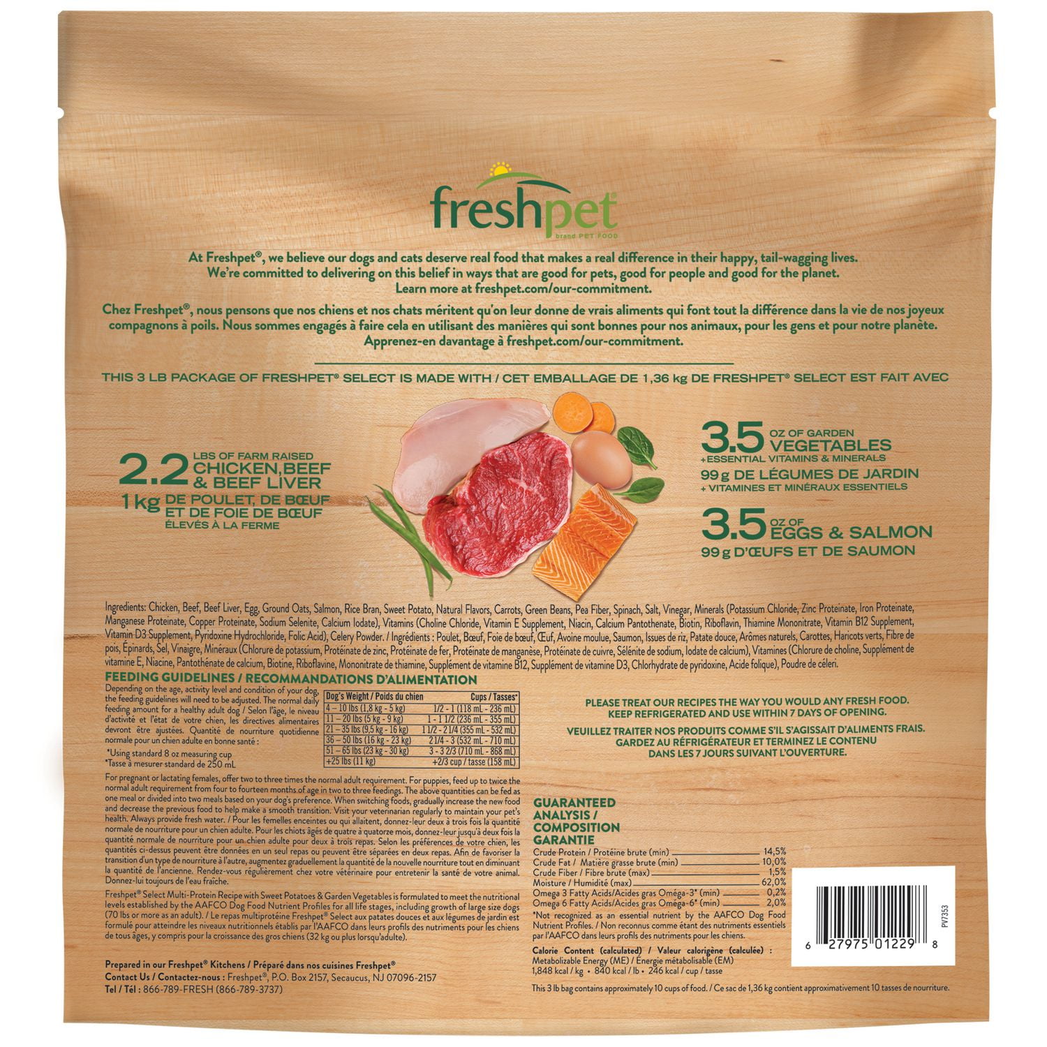 Freshpet multi sale protein complete meal