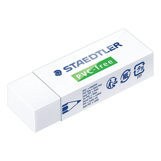 Staedtler Moldable Kneaded Eraser Plus Art Gum Block Eraser Art Combo, 2  Pack, 5427SBK2-C