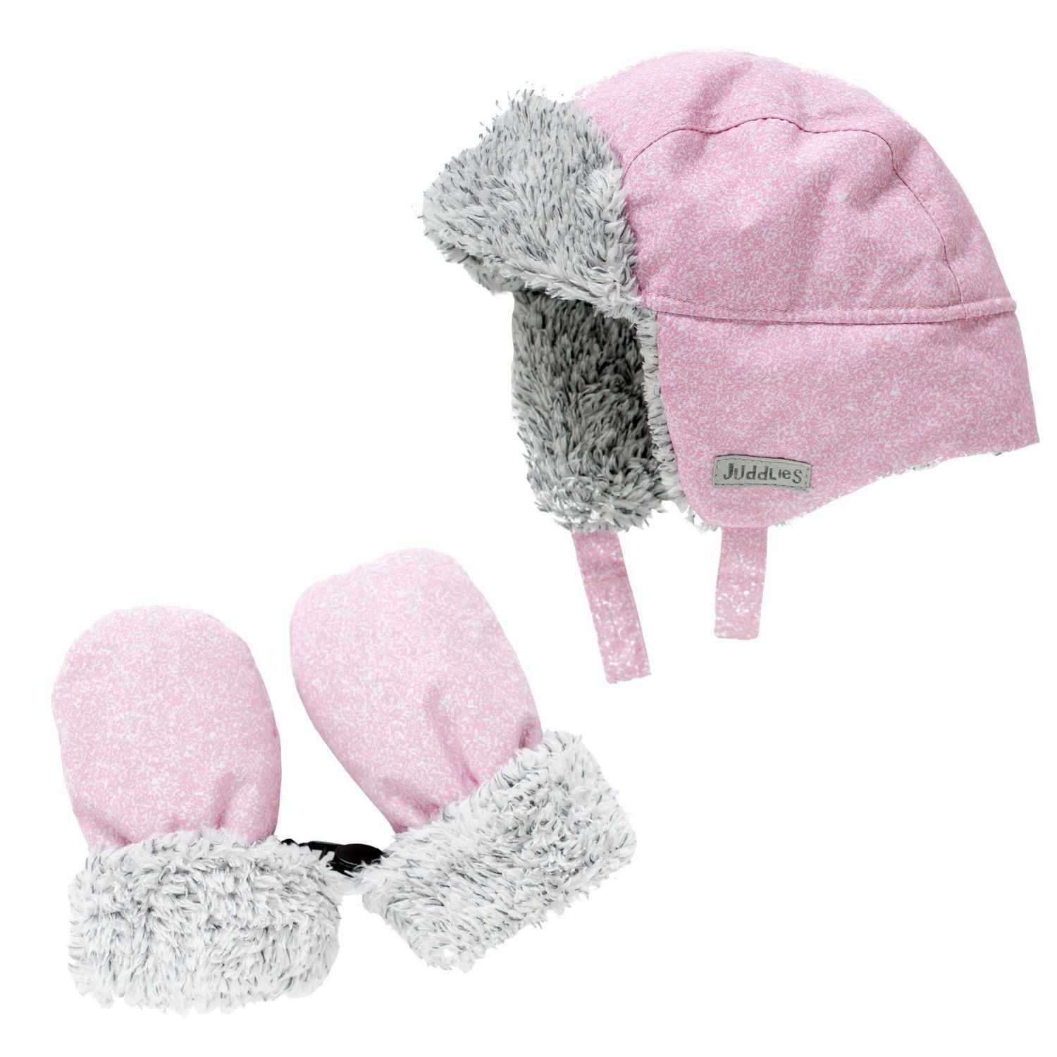 infant winter hat and mittens