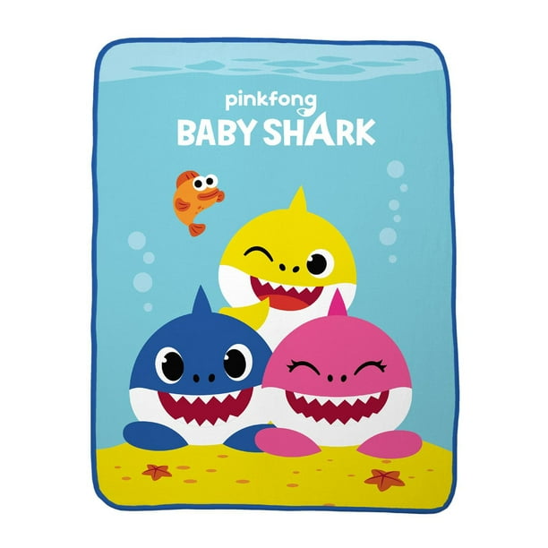 Peluche Baby Shark bleu 23 cm PINKFONG d'occasion