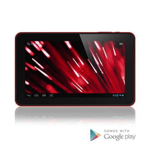 Tablette Rouge Android Flare 2 de 9 po de Hipstreet certifiée par Google avec processeur bicœur – 8 Go