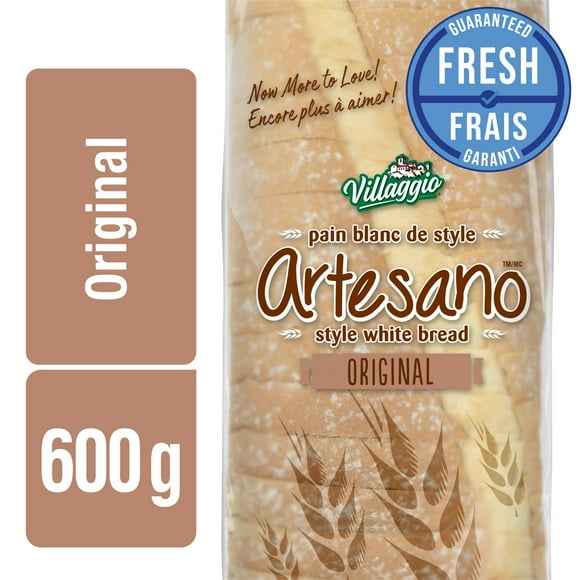 Villaggio® Artesano White Sliced Bread