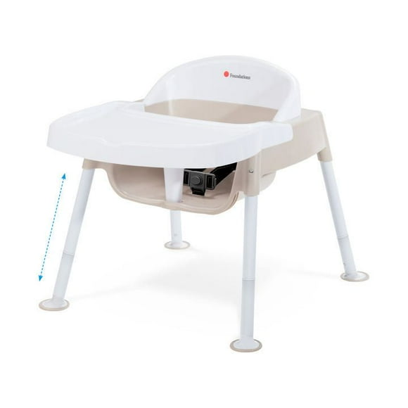 Chaise haute réglable Secure Sitter Premier™ de Foundations, hauteurs de siège de 7 po, 9 po, 11 po et 13 po