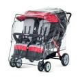thumbnail image 1 of Foundations Quad Sport And LX4 Stroller Rain Cover, 1 of 5