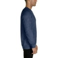 thumbnail image 3 of Jerzees Snow Heather Raglan Crew, 3 of 3