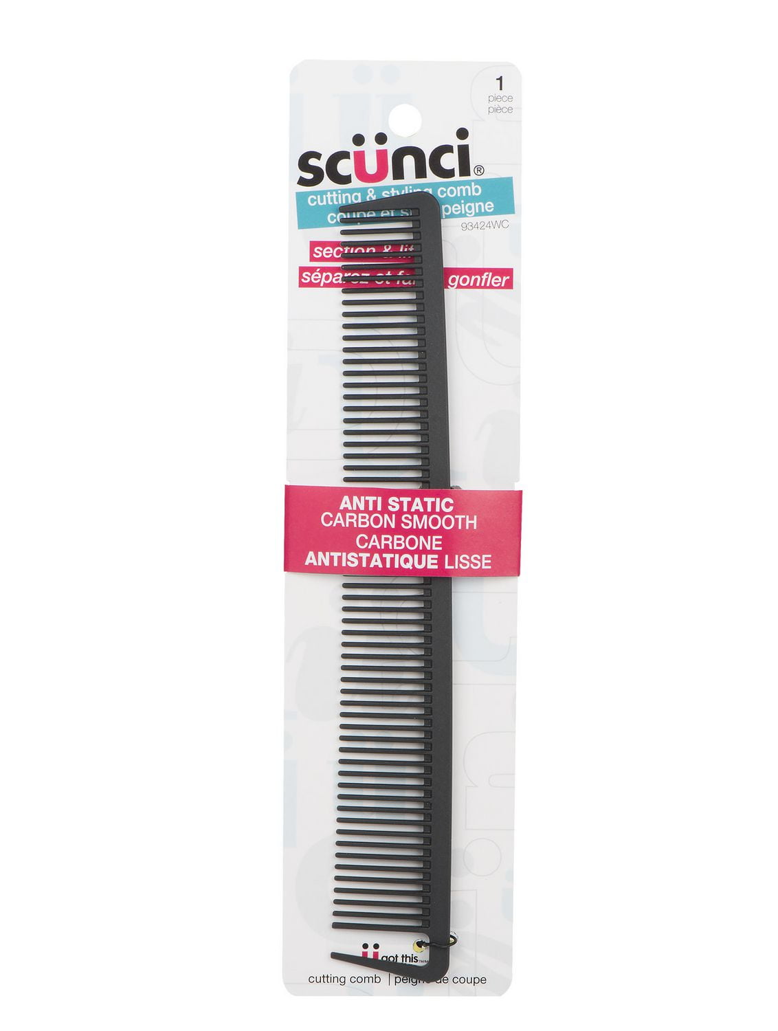 Scunci Anti Static Cutting Comb Walmart Canada