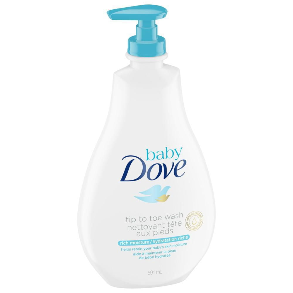 dove hair to toe wash