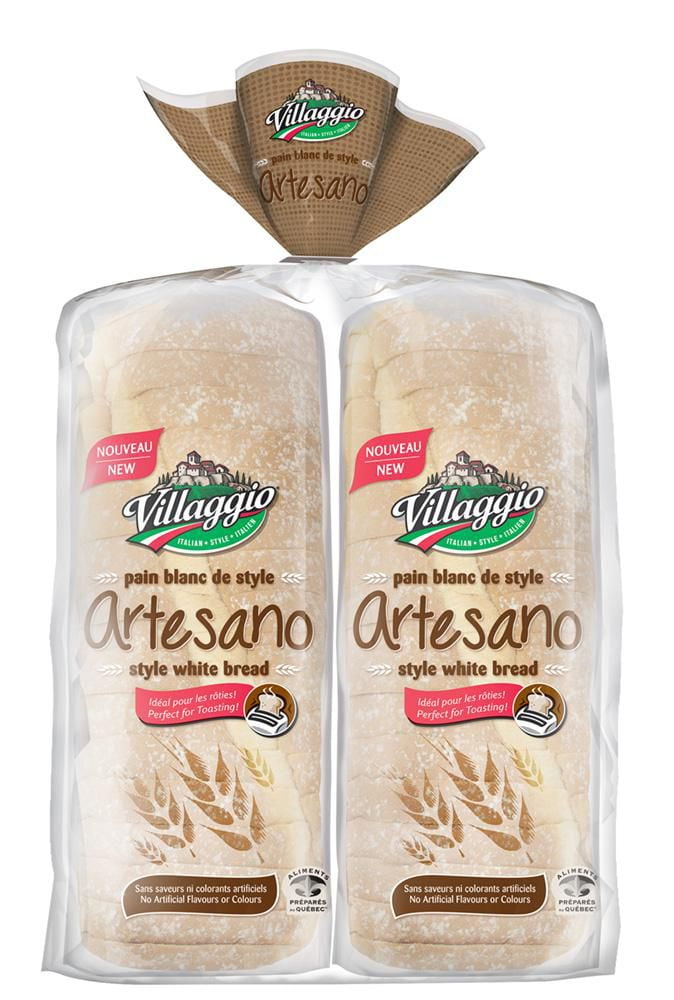 VILLAGGIO Artesano Style White Bread Walmart Canada